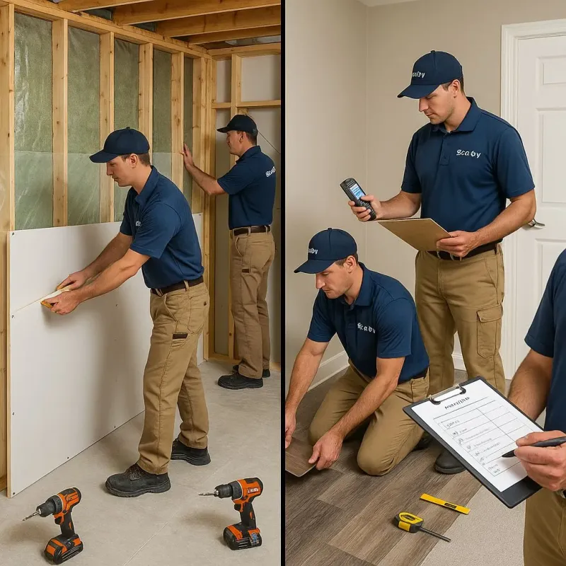 Repairs and Reconstruction process in Montgomery County, MD